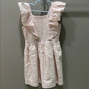Janie and Jack Pink Ruffled Kids Dress